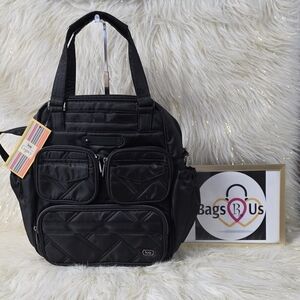 Lug Legacy Mini Puddle Jumper with Backpack Straps Black Brand New Fast Ship